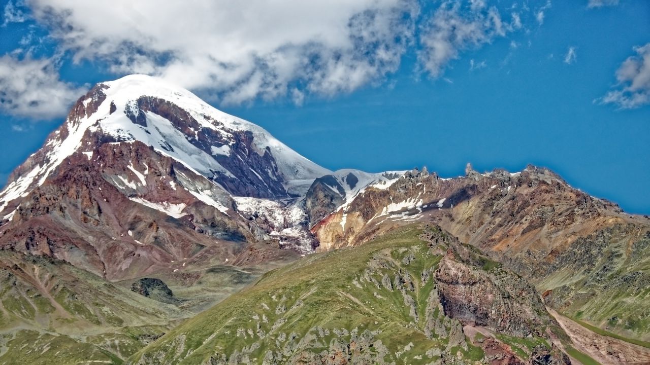 Kasbeg Berg im Kaukasus Kasbeg